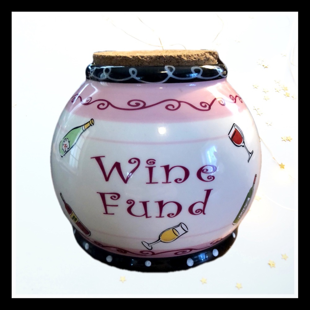 2 for $15 - Wine Fund collection jar from Sutter Home Vineyard in Napa